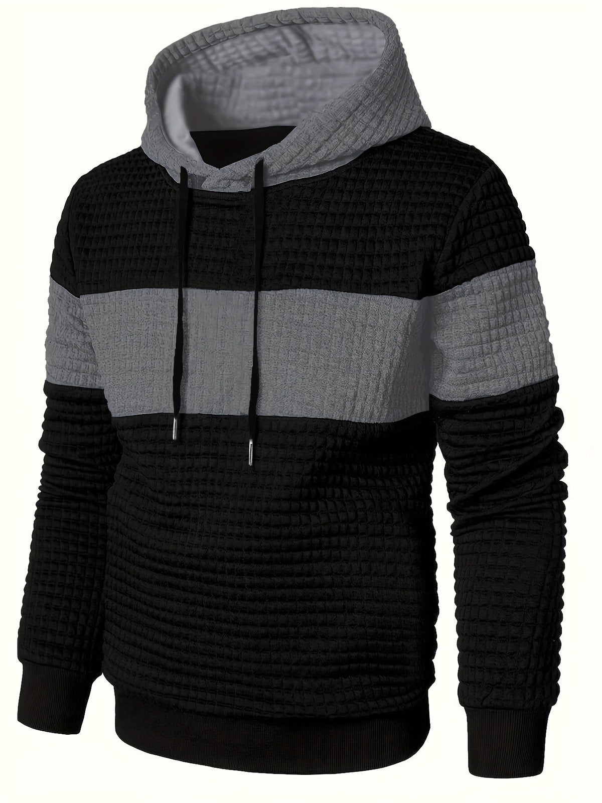 Gerald | Modern Waffle Panel Hoodie