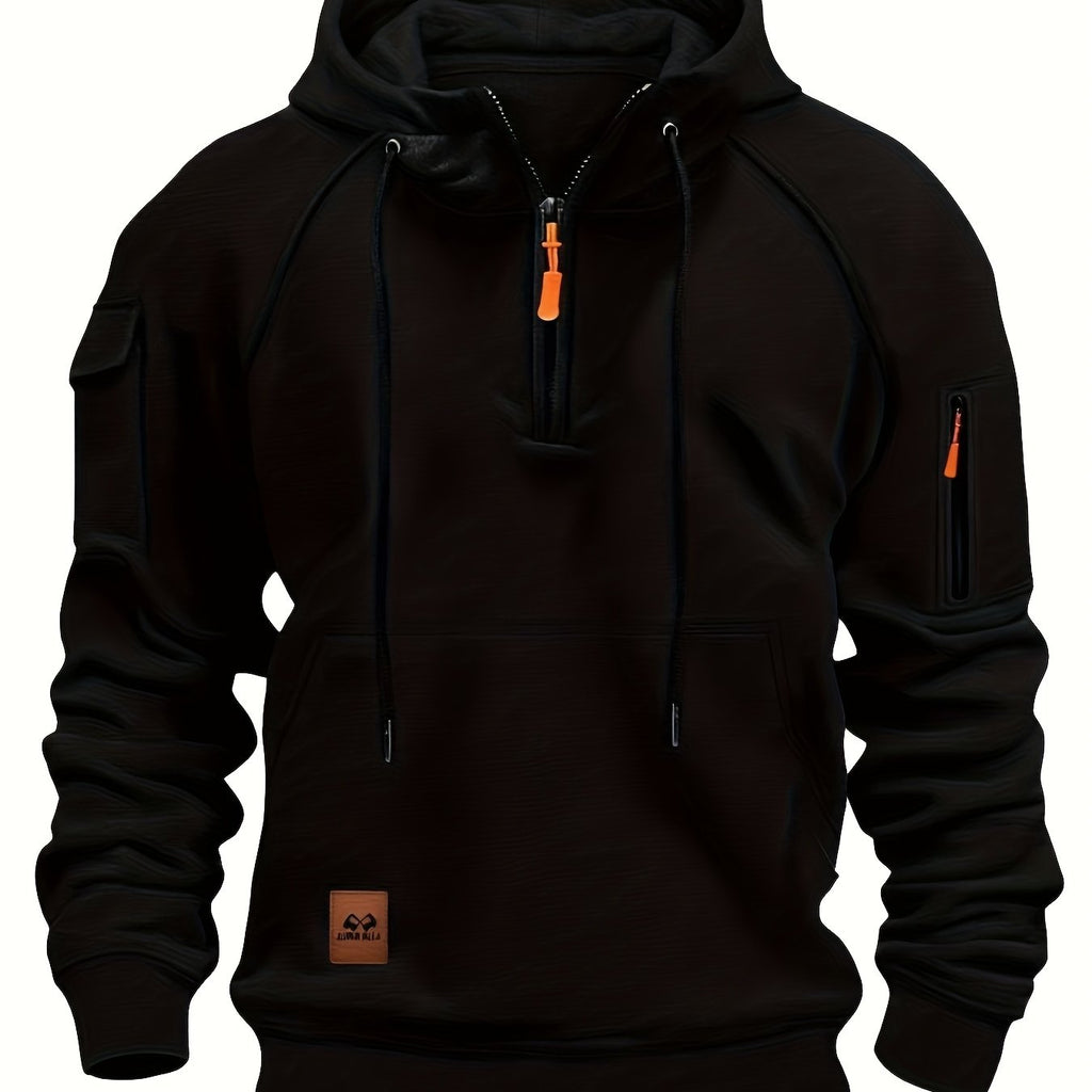 Gregory | Rugged Utility Quarter-Zip Hoodie