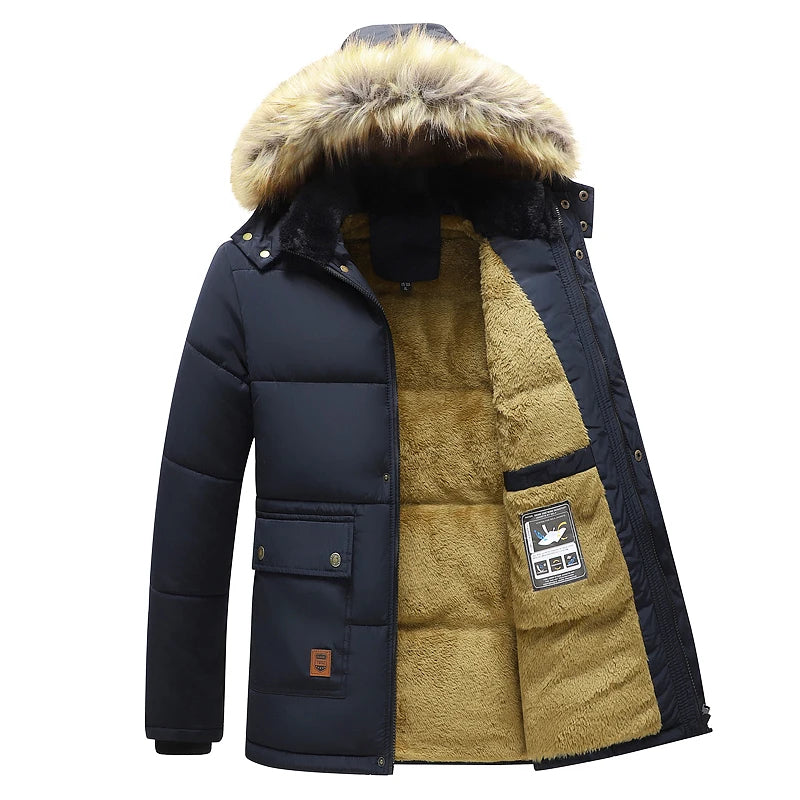 Andrew | Rugged Hooded Parka Jacket