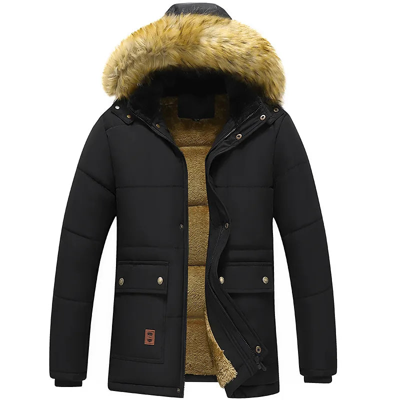 Andrew | Rugged Hooded Parka Jacket