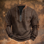 Anthony | Refined Knit Quarter-Zip Sweater