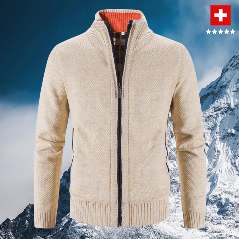 Theodore | Classic Textured Knit Cardigan