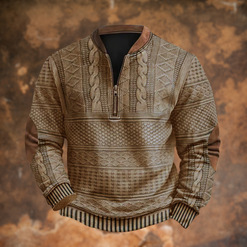 Douglas | Classic Knit Quarter-Zip Sweater