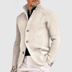 Marcus | Refined Waffle Knit Cardigan