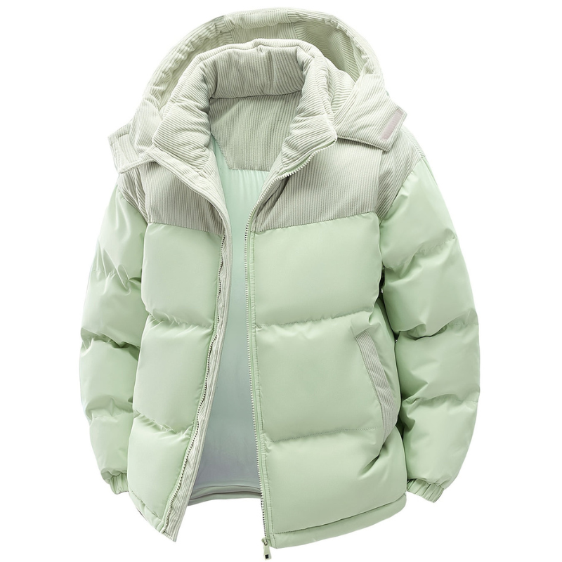Cole | Rugged Hooded Puffer Jacket