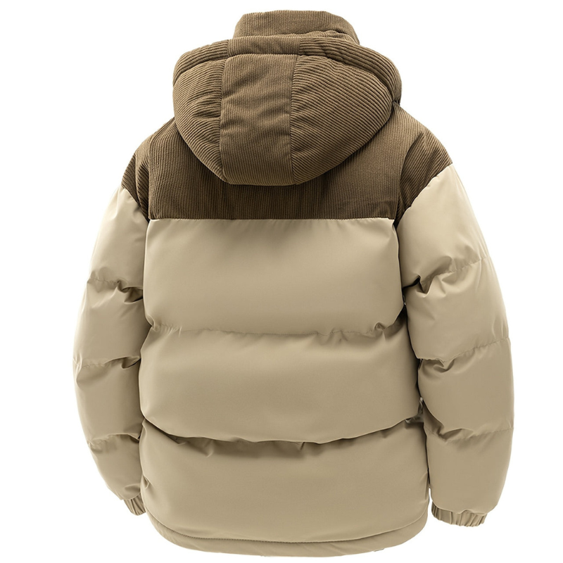 Cole | Rugged Hooded Puffer Jacket