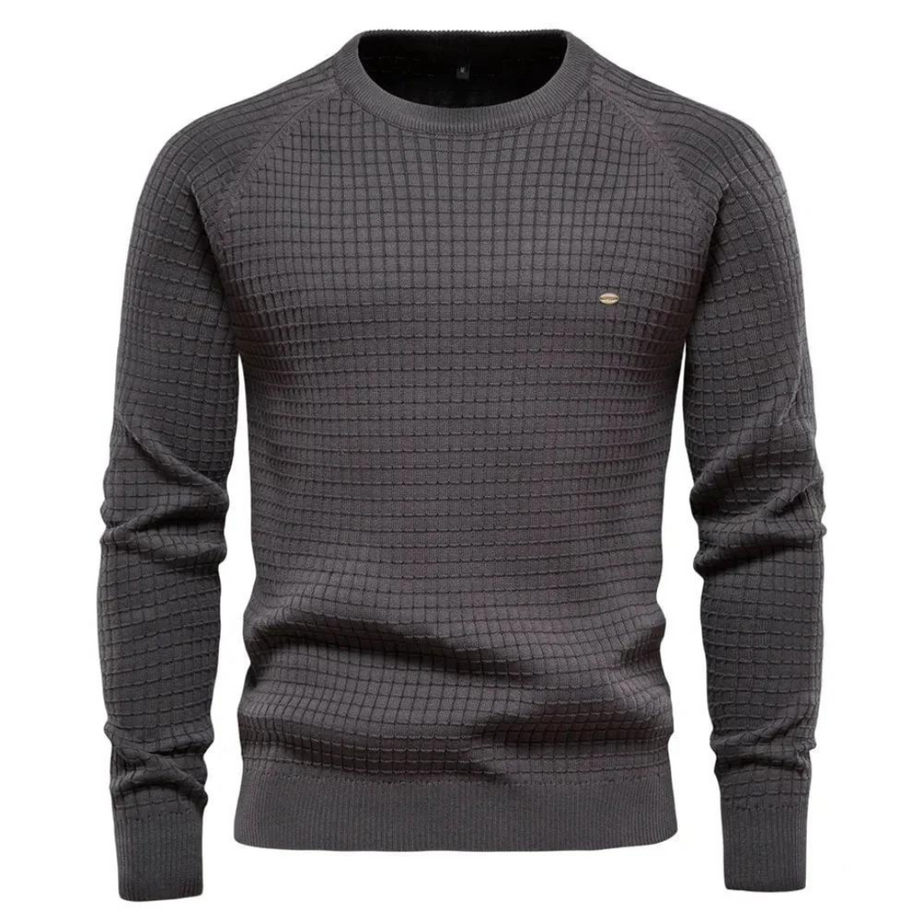 Edward | Classic Waffle Knit Sweater