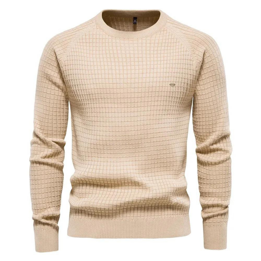 Edward | Classic Waffle Knit Sweater