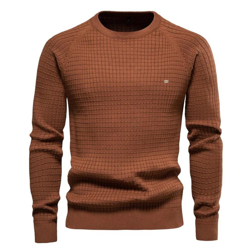 Edward | Classic Waffle Knit Sweater