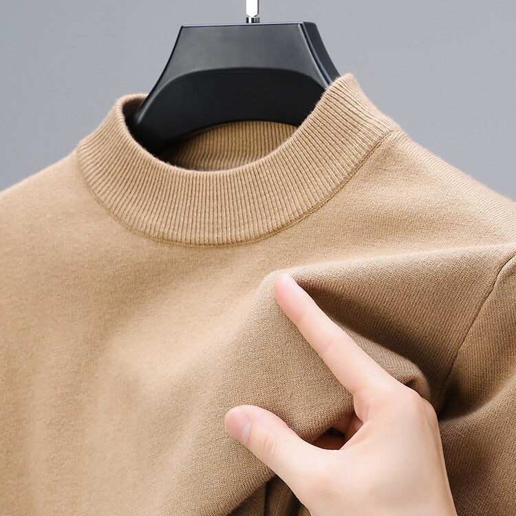 Edward | Classic Mock Neck Sweater