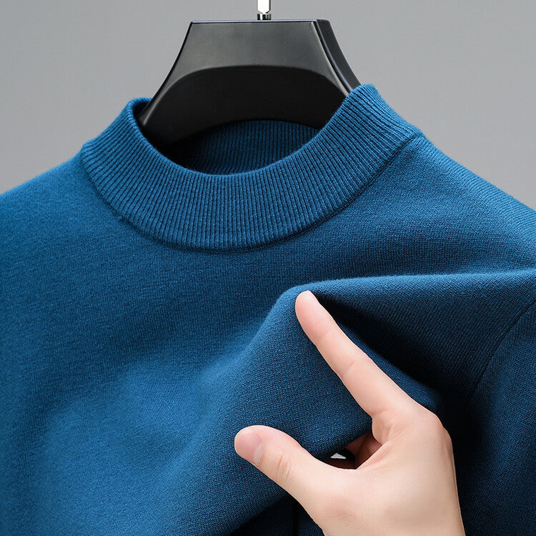 Edward | Classic Mock Neck Sweater