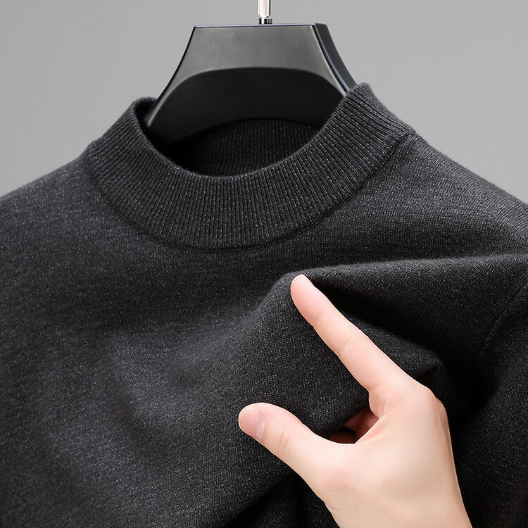 Edward | Classic Mock Neck Sweater