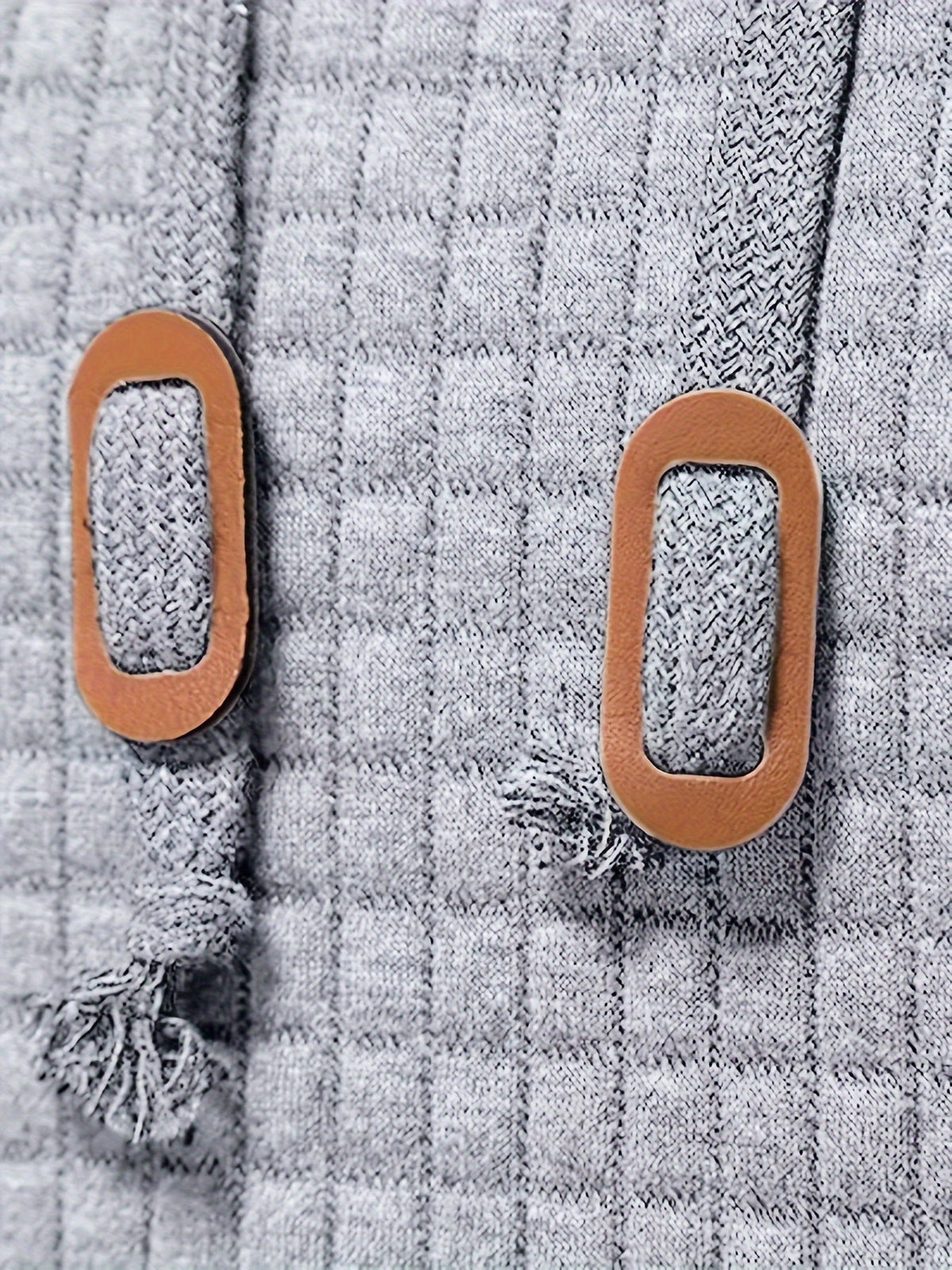 Dean | Modern Textured Grid Hoodie