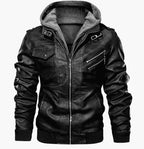Gregory | Rugged Hooded Moto Jacket