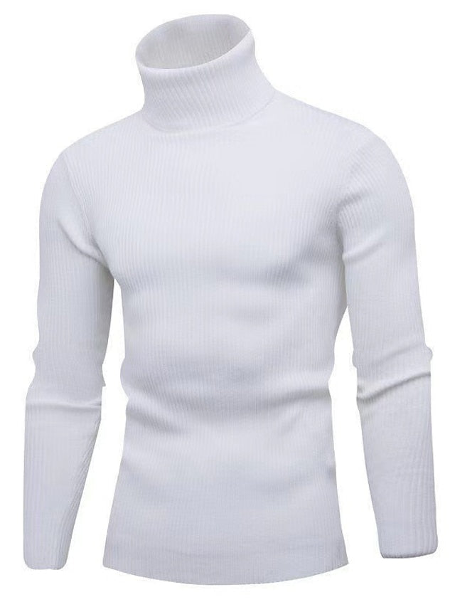 Henry | Refined Ribbed Turtleneck Sweater