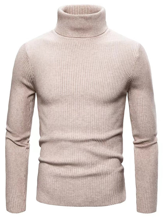 Henry | Refined Ribbed Turtleneck Sweater