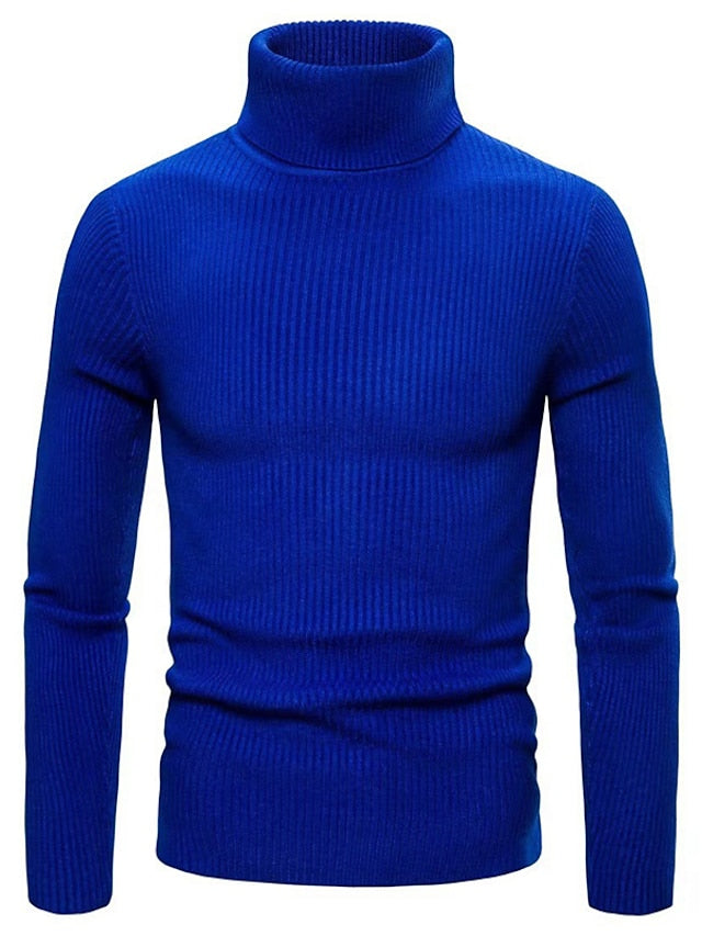 Henry | Refined Ribbed Turtleneck Sweater