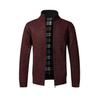 Gerald | Classic Sherpa-Lined Knit Cardigan