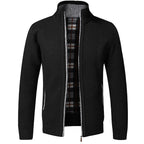 Gerald | Classic Sherpa-Lined Knit Cardigan