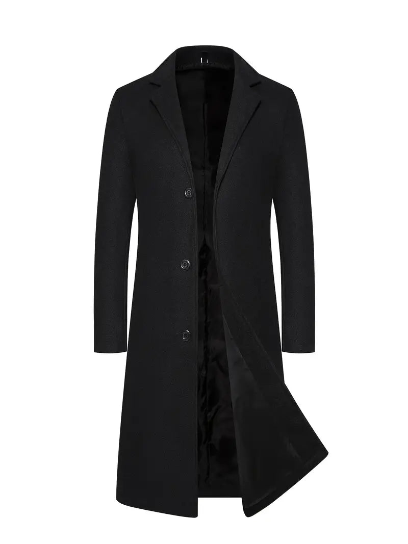 Raymond | Refined Longline Overcoat Jacket