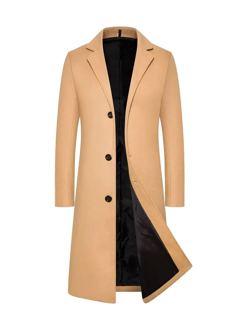 Raymond | Refined Longline Overcoat Jacket