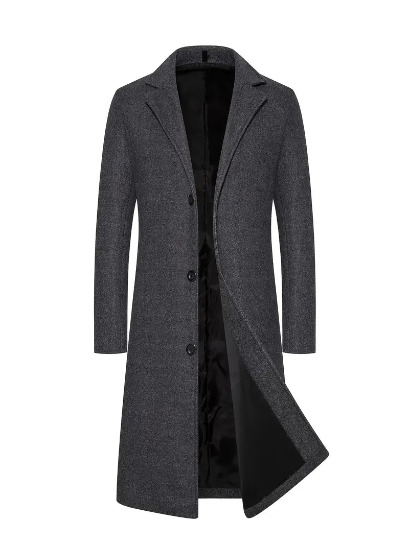 Raymond | Refined Longline Overcoat Jacket