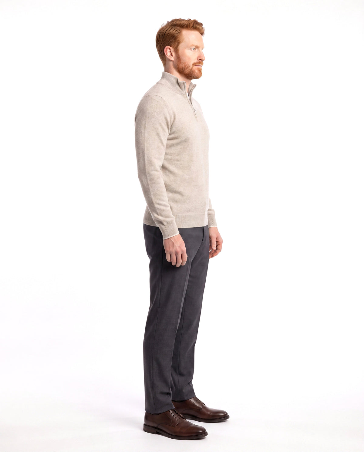 Gerald | Refined Knit Quarter-Zip Sweater