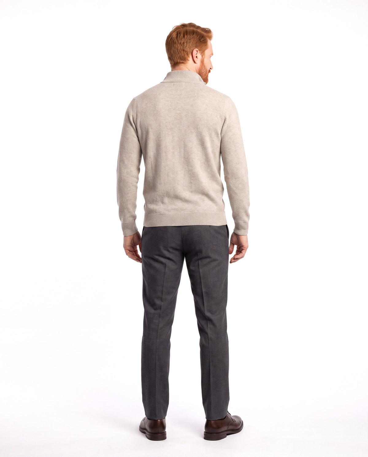 Gerald | Refined Knit Quarter-Zip Sweater