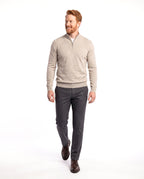 Gerald | Refined Knit Quarter-Zip Sweater