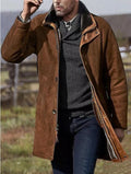 Walter | Rugged Suede Sherpa-Collar Jacket