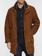 Walter | Rugged Suede Sherpa-Collar Jacket