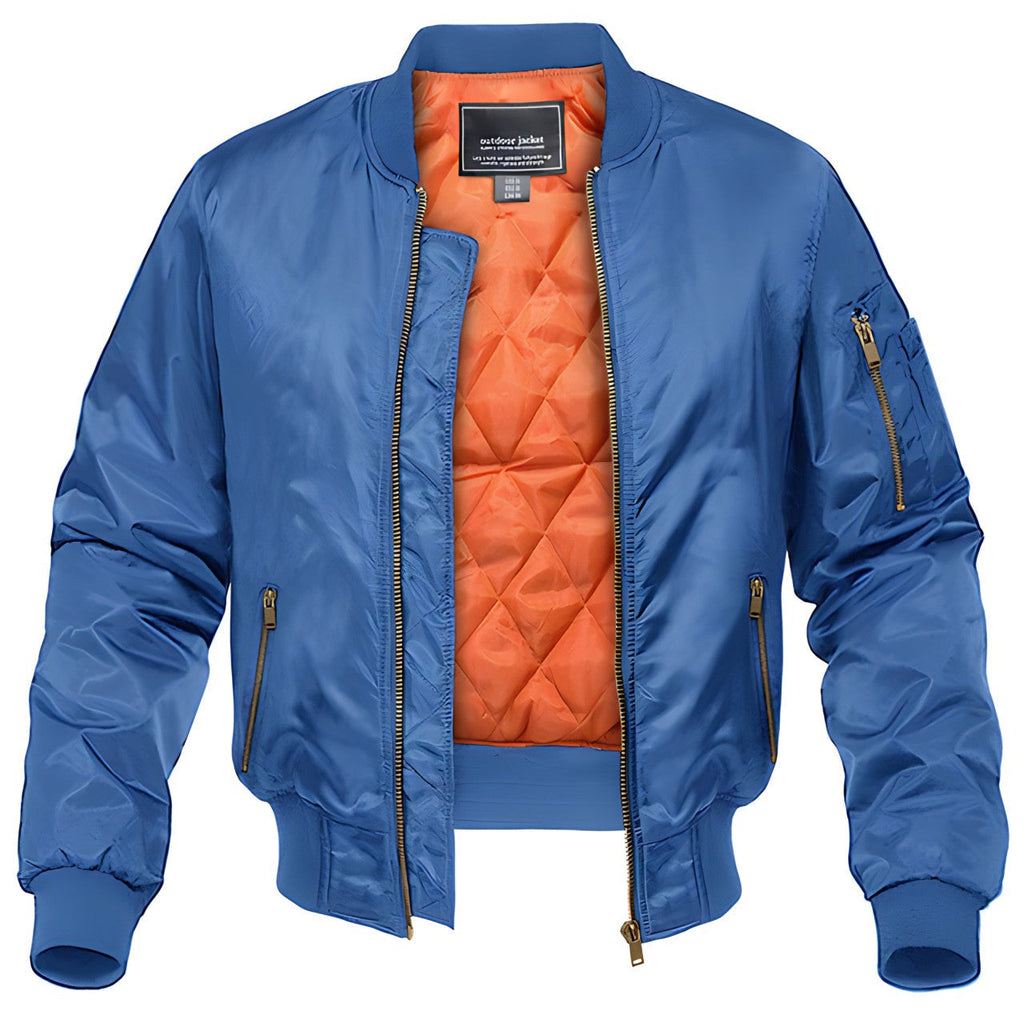 Julian | Classic Quilted Bomber Jacket