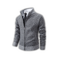Walter | Refined Diamond Knit Cardigan
