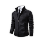 Walter | Refined Diamond Knit Cardigan