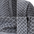 Walter | Refined Diamond Knit Cardigan