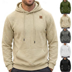 Bryce | Modern Textured Grid Hoodie