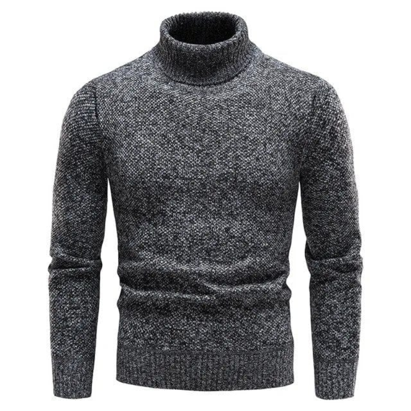 Dennis | Classic Ribbed Turtleneck Sweater