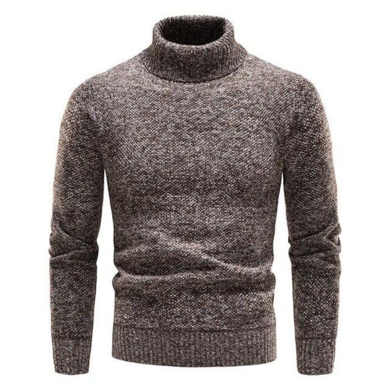 Dennis | Classic Ribbed Turtleneck Sweater