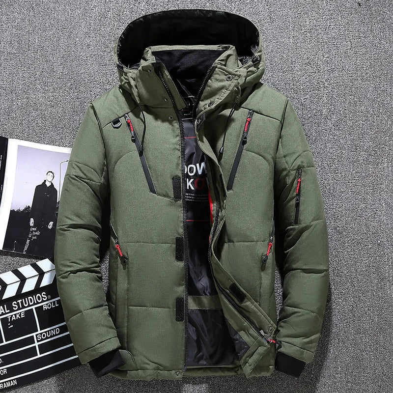 Lucas | Modern Hooded Puffer Jacket
