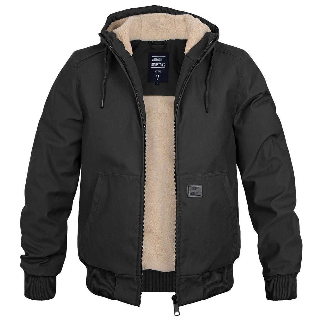 Dennis | Rugged Sherpa-Lined Hooded Jacket