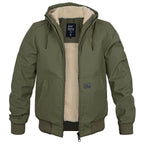 Dennis | Rugged Sherpa-Lined Hooded Jacket