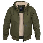 Dennis | Rugged Sherpa-Lined Hooded Jacket