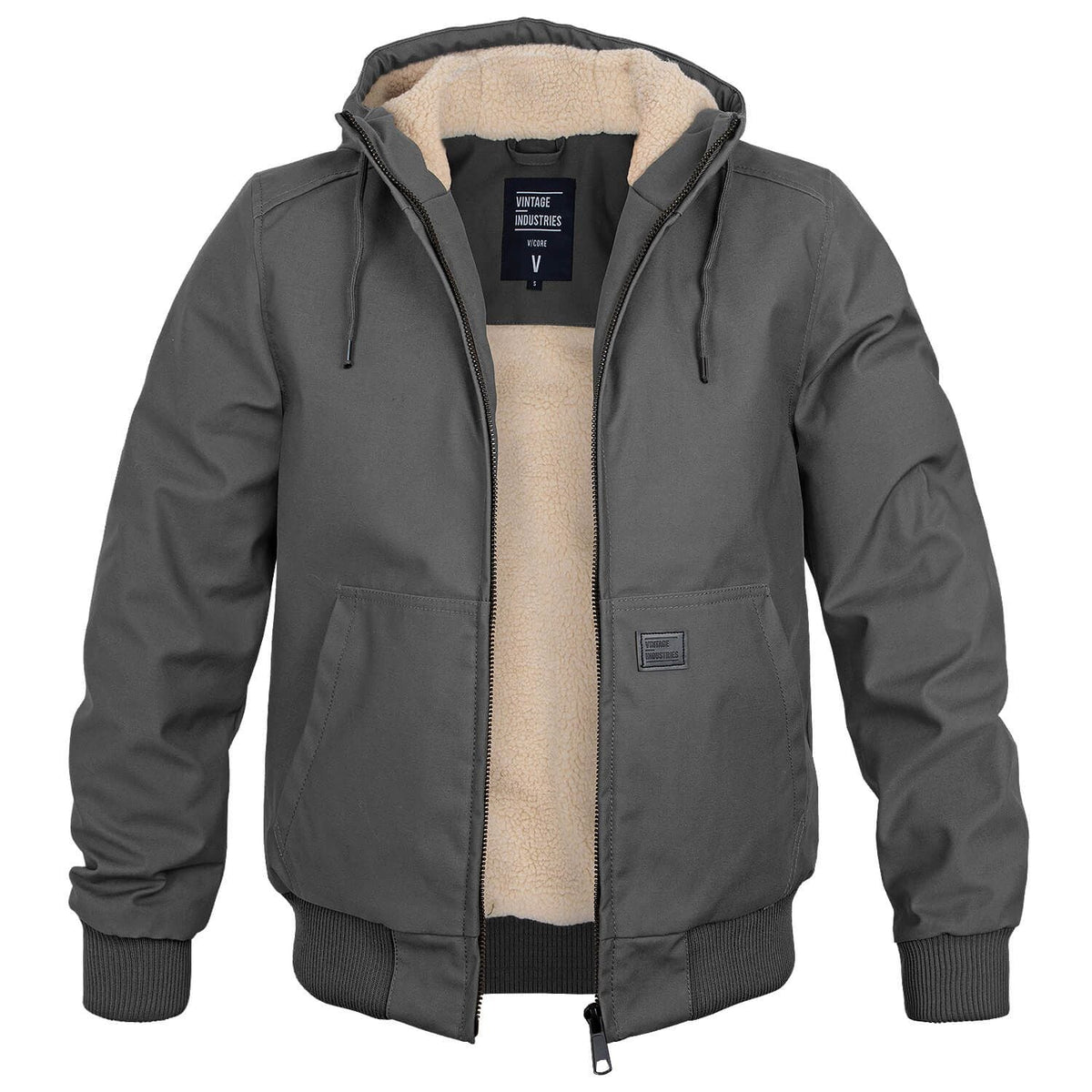 Dennis | Rugged Sherpa-Lined Hooded Jacket