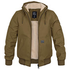 Dennis | Rugged Sherpa-Lined Hooded Jacket