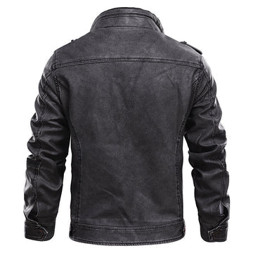 Walter | Rugged Distressed Leather Jacket