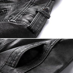 Walter | Rugged Distressed Leather Jacket