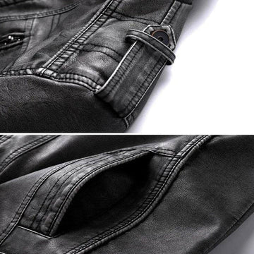 Walter | Rugged Distressed Leather Jacket