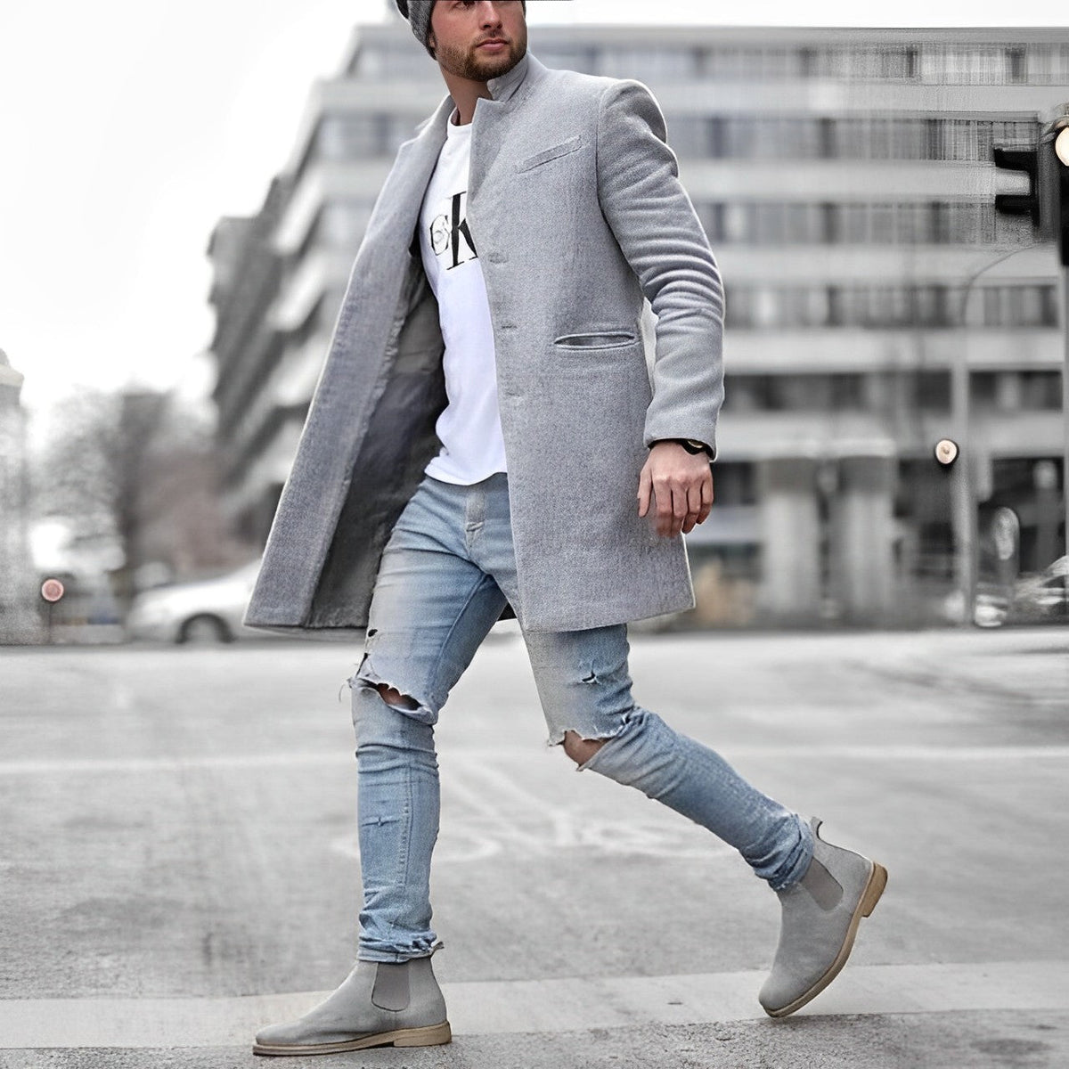 Mason | Refined Wool Longline Coat