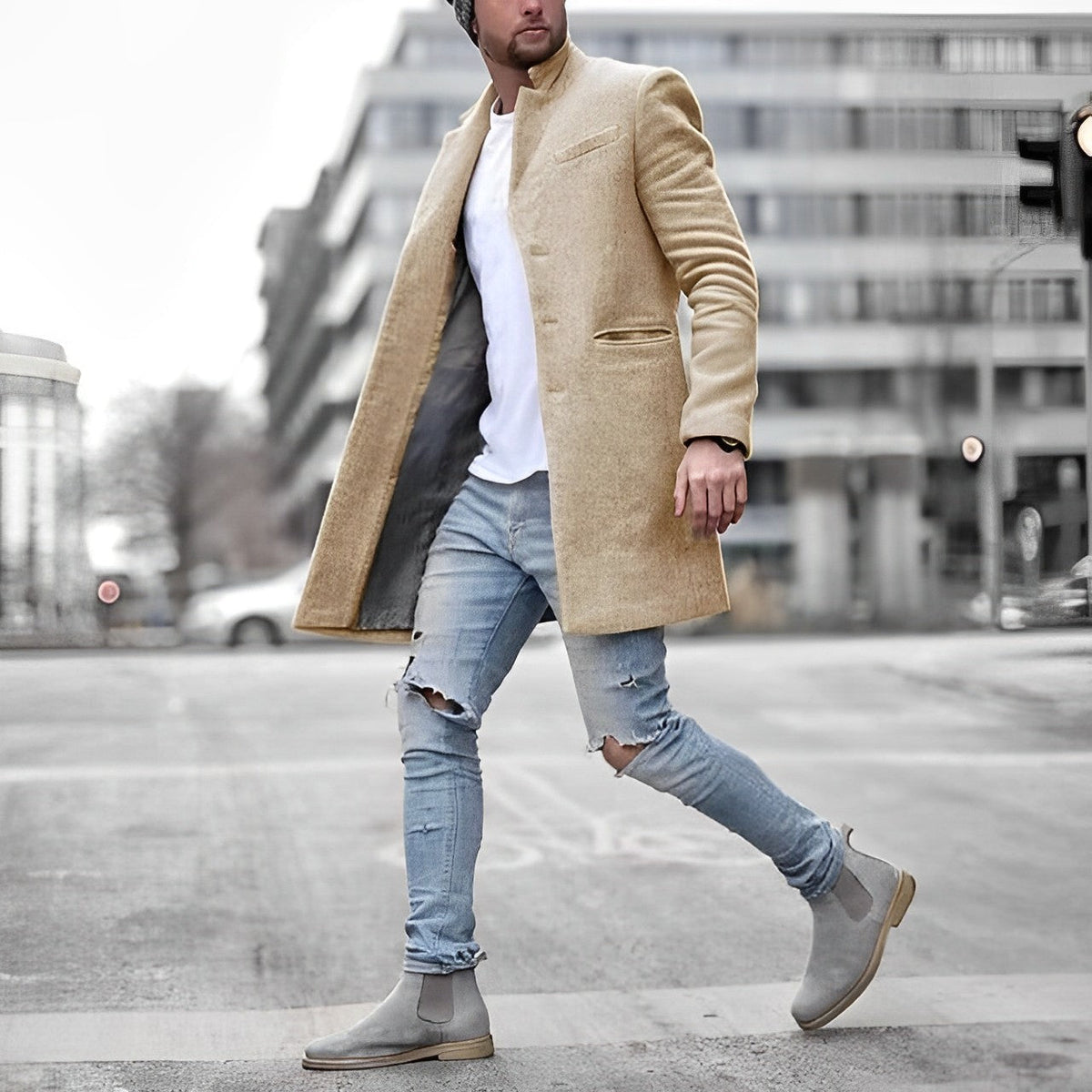 Mason | Refined Wool Longline Coat
