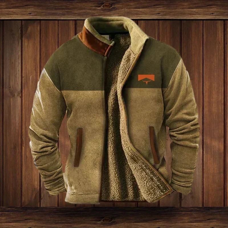 Matthew | Rugged Western Sherpa-Lined Jacket